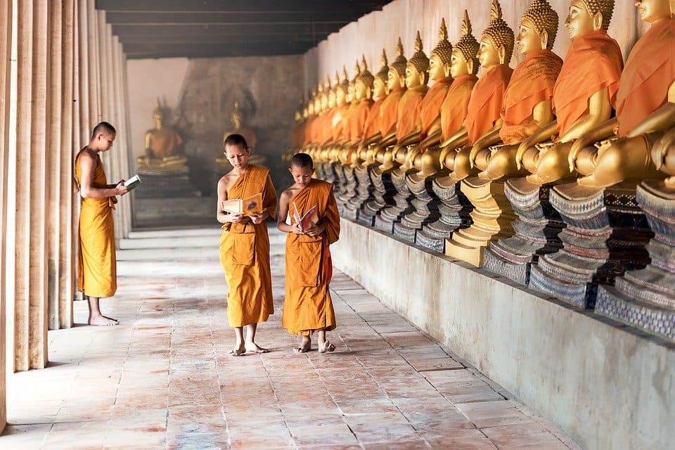 Buddhistmunkar