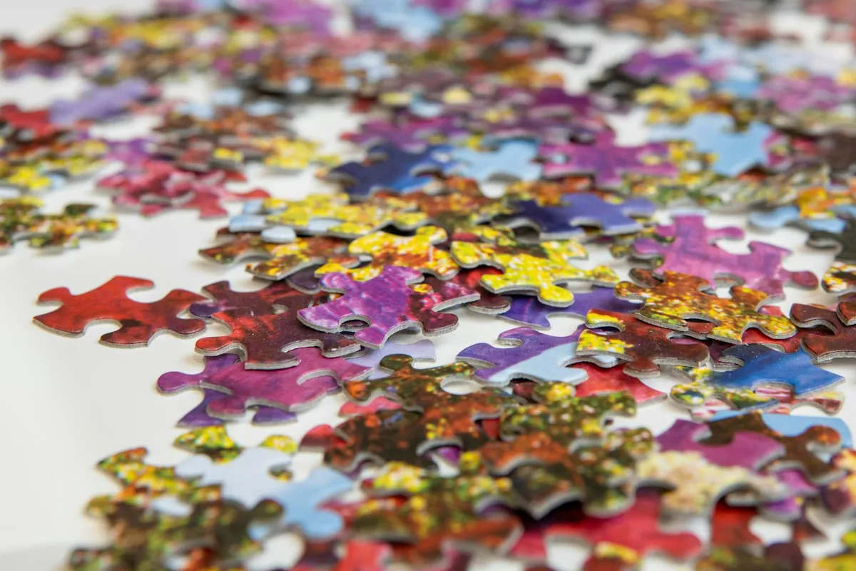 pussel med egen bild